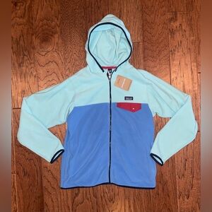 NWT Patagonia Kids Micro D Snap T Fleece Full Zip Up Jacket size XL